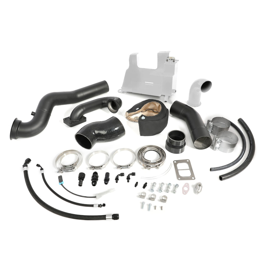 HSP Add a Turbo Kit - No Turbo for 2013-2017 Dodge / Ram Cummins 4th Gen Polar White