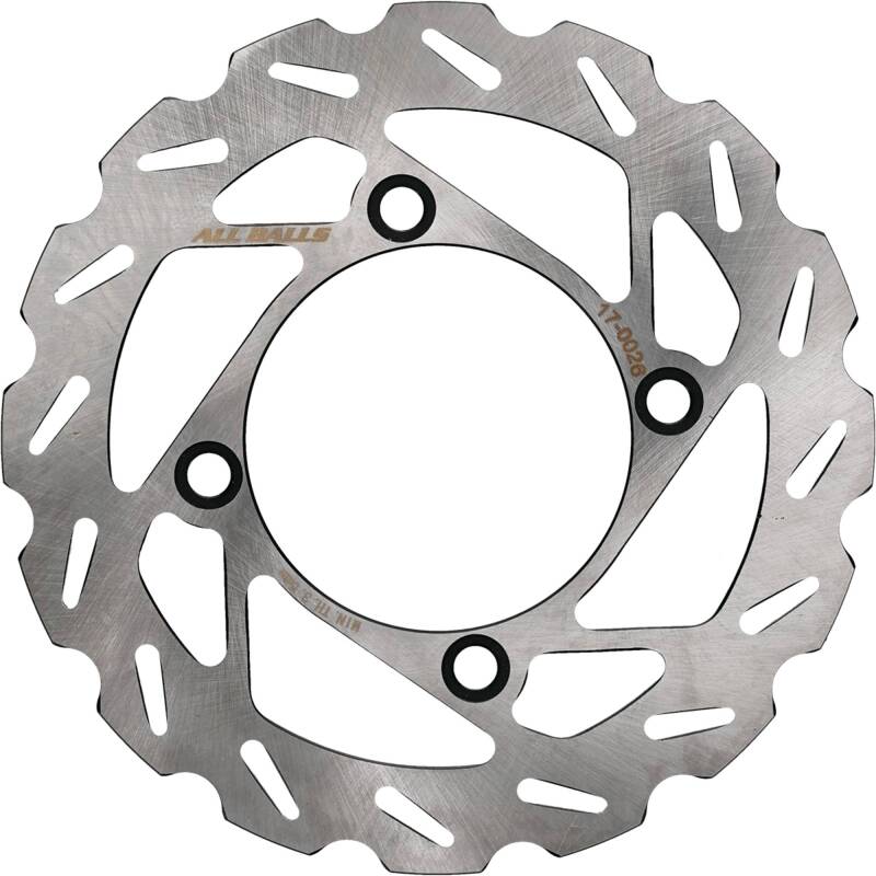 All Balls Racing 09-14 Yamaha YFM550 Grizzly Brake Disc Front