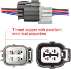 SPDZ1 Extension Harness 4 Wires for Upstream Downstream O2 Oxygen Sensor Compatible with Honda Civic Accord CR-V Prelude Odyssey Pilot Acura Integra