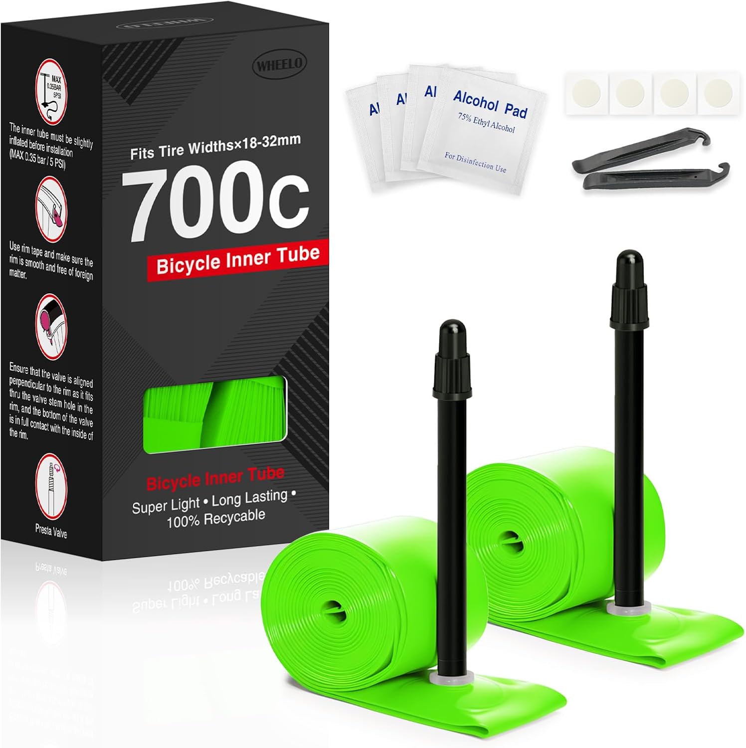 TPU Road Bike Tube - 700C×18C-32C