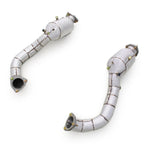 Catted High Flow Exhaust Downpipe for Porsche Cayman 718 GT4 RS 4.0L 2022-2025 - Bull Boost Performance