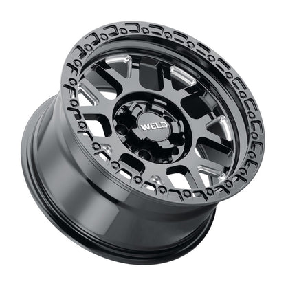 Weld Off-Road W105 17X10 Cinch 6X135 6X139.7 ET-25 BS4.50 Satin Black MIL / Gloss Black 106.1