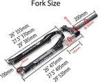 Blooke XC20 27.5/29 inch Bicycle Suspension Fork
