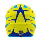 Answer 26 AR1 Mototown Helmet Matte Hyper Acid/Cyan/Dark Blue Youth  - Large