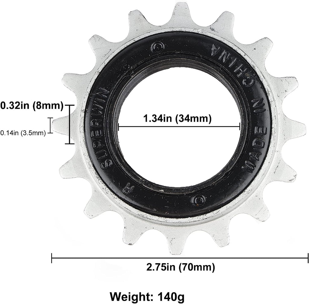 16T Single Speed Bike Freewheel