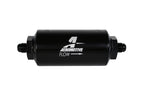 Aeromotive In-Line Filter - AN-06 238 Stainless Mesh Element - Anodized Black