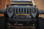 DV8 Offroad 20in Halo Elite Single Row Light Bar with Accent Light - White/Amber