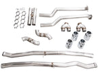 AWE Tuning BMW G90/G99 M5 Track Edition Cat-Back Exhaust - Chrome Silver Tips