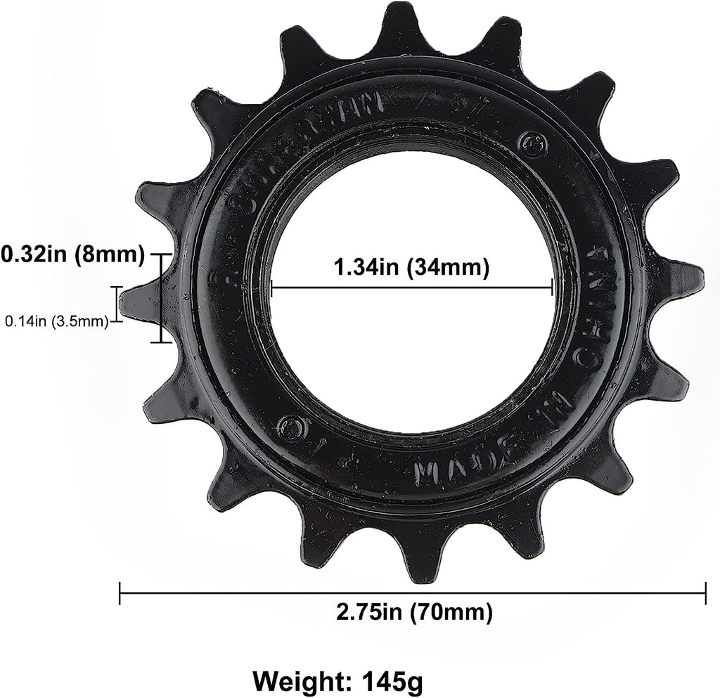 16T Single Speed Bike Freewheel