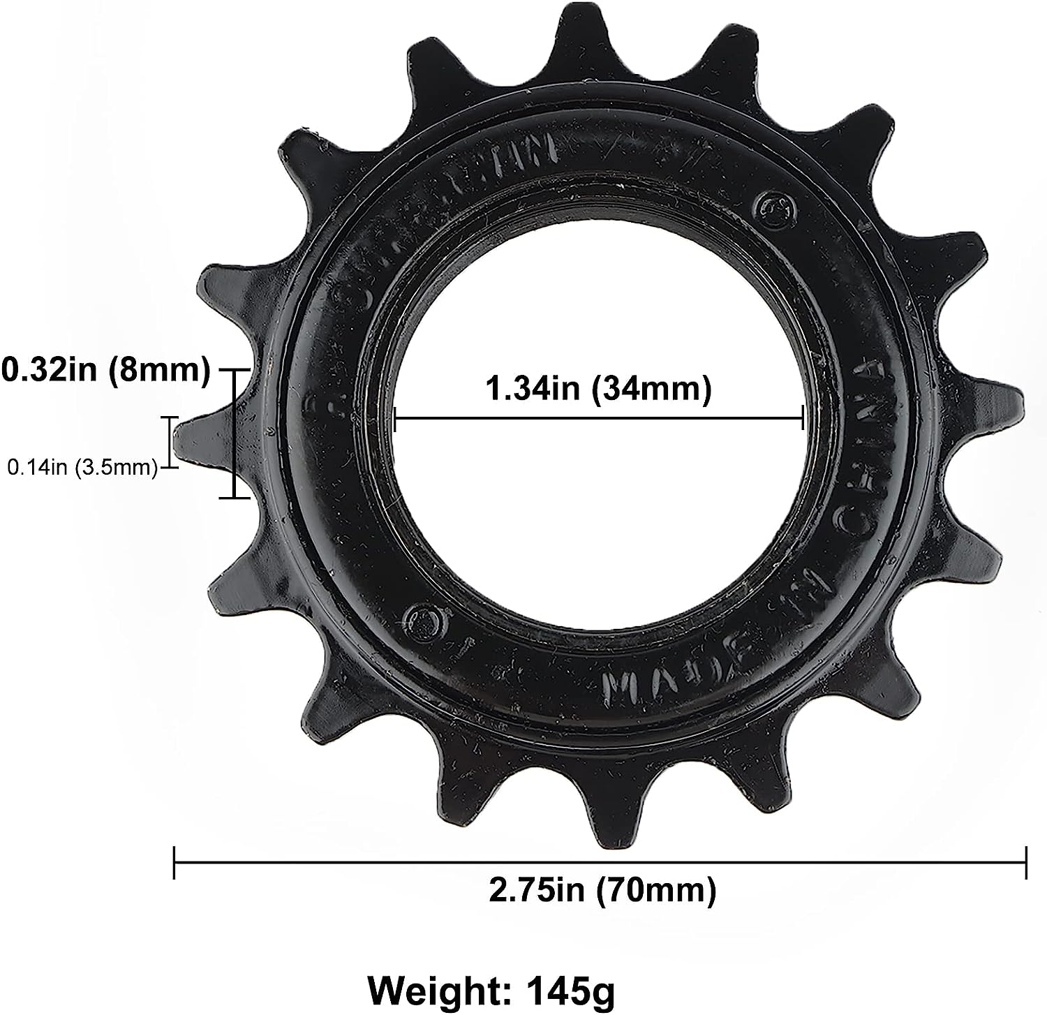 16T Single Speed Bike Freewheel