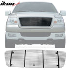 2004-2008 Ford F-150 Horizontal Overlay Style Silver Front Grile