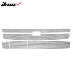 2007-2013 Chevy Silverado 1500 Billet Style Lower Grille Insert Chrome