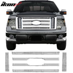 2009-2010 Ford F-150 FX4 Lariat Billet Chrome Grille Stainless Steel