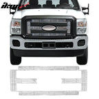 2011-2013 Ford F-250 Super Duty Billet Chrome Grille Stainless Steel