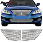 2009-2011 Hyundai Genesis Billet Chrome Front Grille Stainless Steel