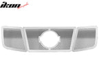 2004-2007 Nissan Titan Armada Mesh Style Chrome Grille Stainless Steel