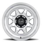 ICON Nuevo 17x8.5 / 5x150 / 25mm Offset / 5.75in BS - Silver Machined Wheel