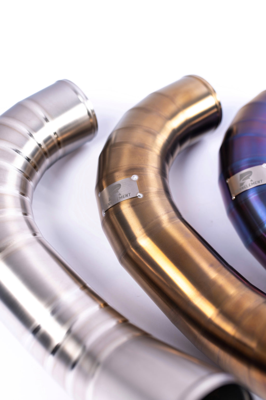 RENNELEMENT G90/G99 M5 BMW Titanium Front Mount Intake