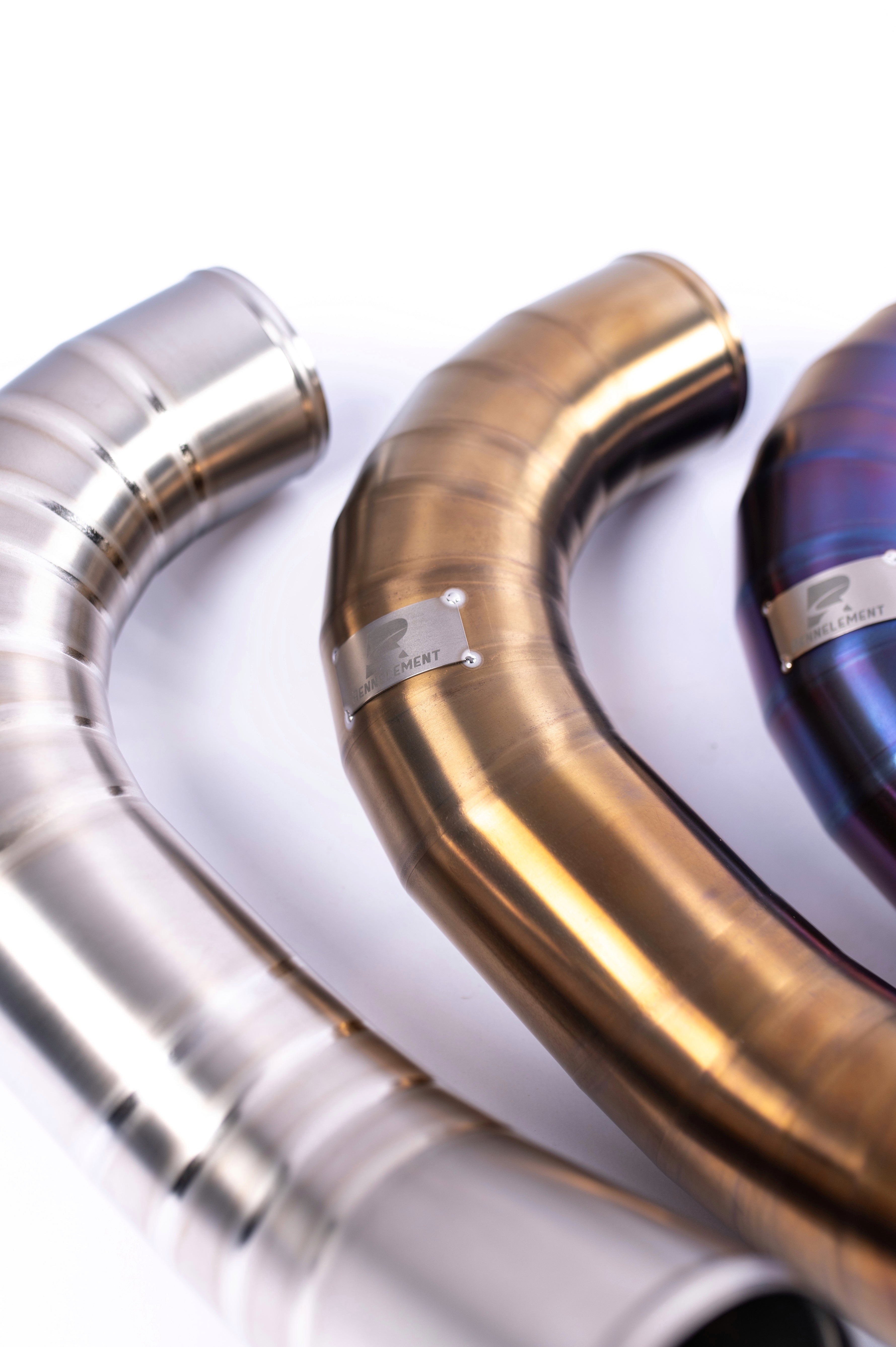 RENNELEMENT G90/G99 M5 BMW Titanium Front Mount Intake