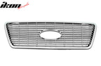 2004-2008 Ford F-150 Chrome Front Bumper Hood Upper Insert Grille ABS