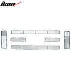 2008-2010 Ford F-250 Chrome Front Bumper Hood Upper Insert Grille ABS