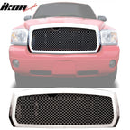 2005-2007 Dodge Dakota Chrome Front Hood Grille ABS Bently Mesh Style