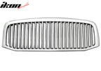 2006-2008 Ram 1500/2500/3500 Vertical Style Upper Grille Chrome ABS