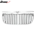 2007-2014 GMC Yukon Vertical Style Chrome Front Upper Mesh Grille ABS