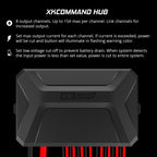 XKGlow XKcommand Bluetooth Switch Panel for Lights 12V Accessory Offroad