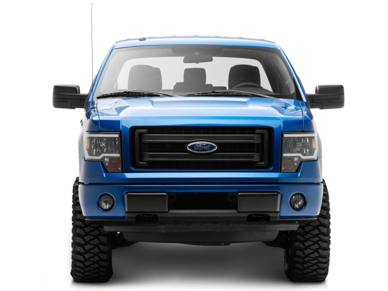 Raxiom 09-14 Ford F-150 Axial Series Headlight w/ SEQL LED Bar- Blk Housing (Clear Lens)