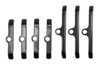 Edelbrock Chevy BB Hold-Down Tab Kit - Black Finish (Qty 7)