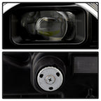 Spyder 21-24 Ford Bronco High-Power LED Headlights - Black (PRO-YD-FB21LEDAP-SEQSBGR-BK)