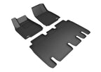 3D MAXpider 16-21 Tesla Model X Kagu Black Full Set