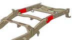 Rust Buster 07-18 Chevy Silverado/GMC Sierra Over Axle Frame Repair Kit - Left