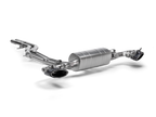 Akrapovic 2025 Audi RSQ8 Evolution Race Line Exhaust System Titanium (link pipe CO-AU/T/5 required)