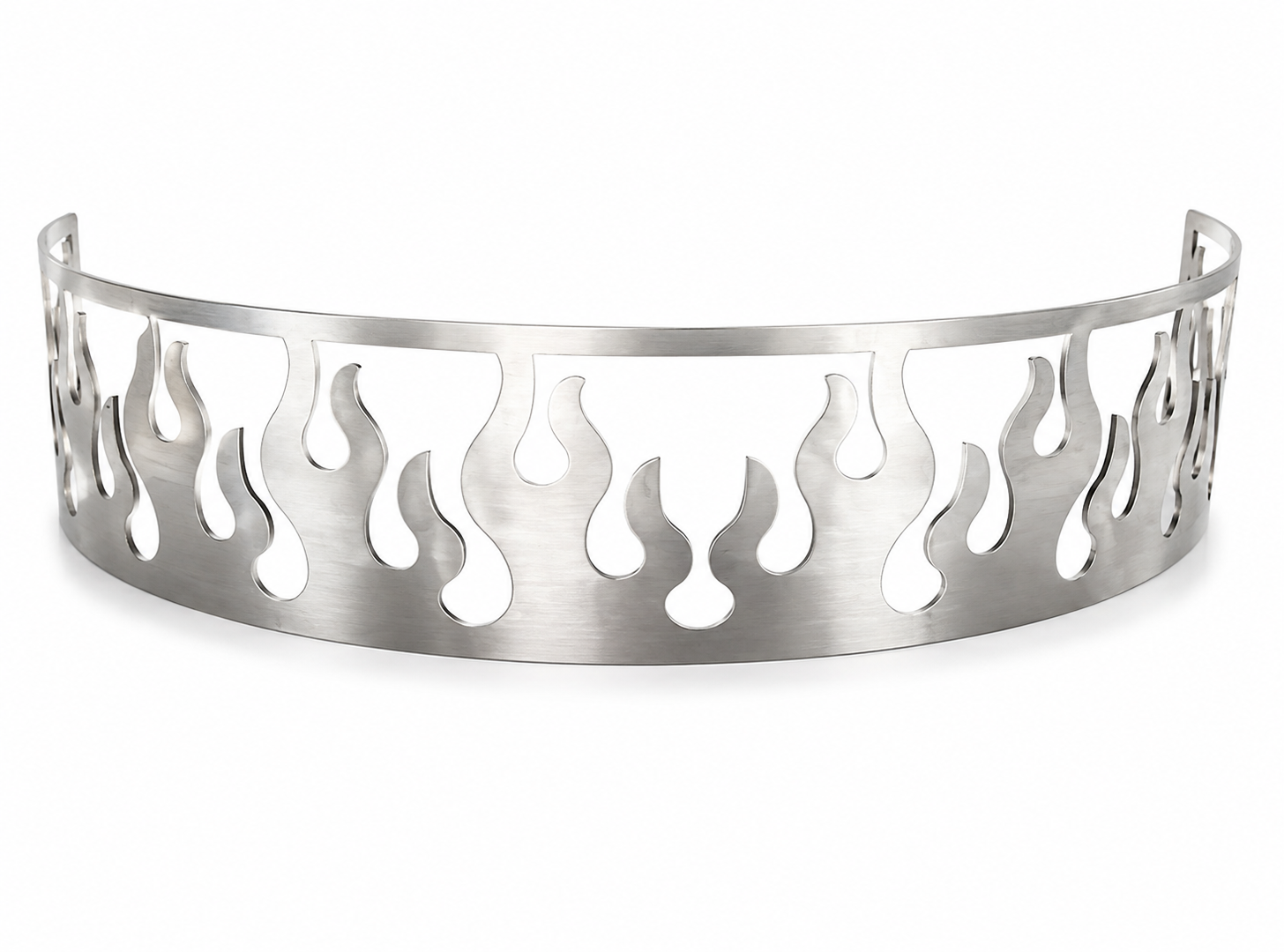 Blingz Beauty Bandz 14" x 3" Flame Air Cleaner Grill - Flames - 750005 - Granatelli Motor Sports