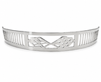 Blingz Beauty Bandz 14" x 3" Air Cleaner Grill – Checkered Flags - 750006 - Granatelli Motor Sports