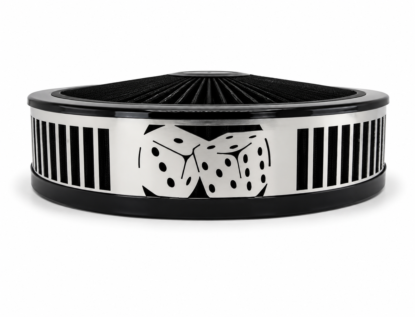 Blingz Beauty Bandz Black Air Filter Assembly , Craps - 750013 - Granatelli Motor Sports