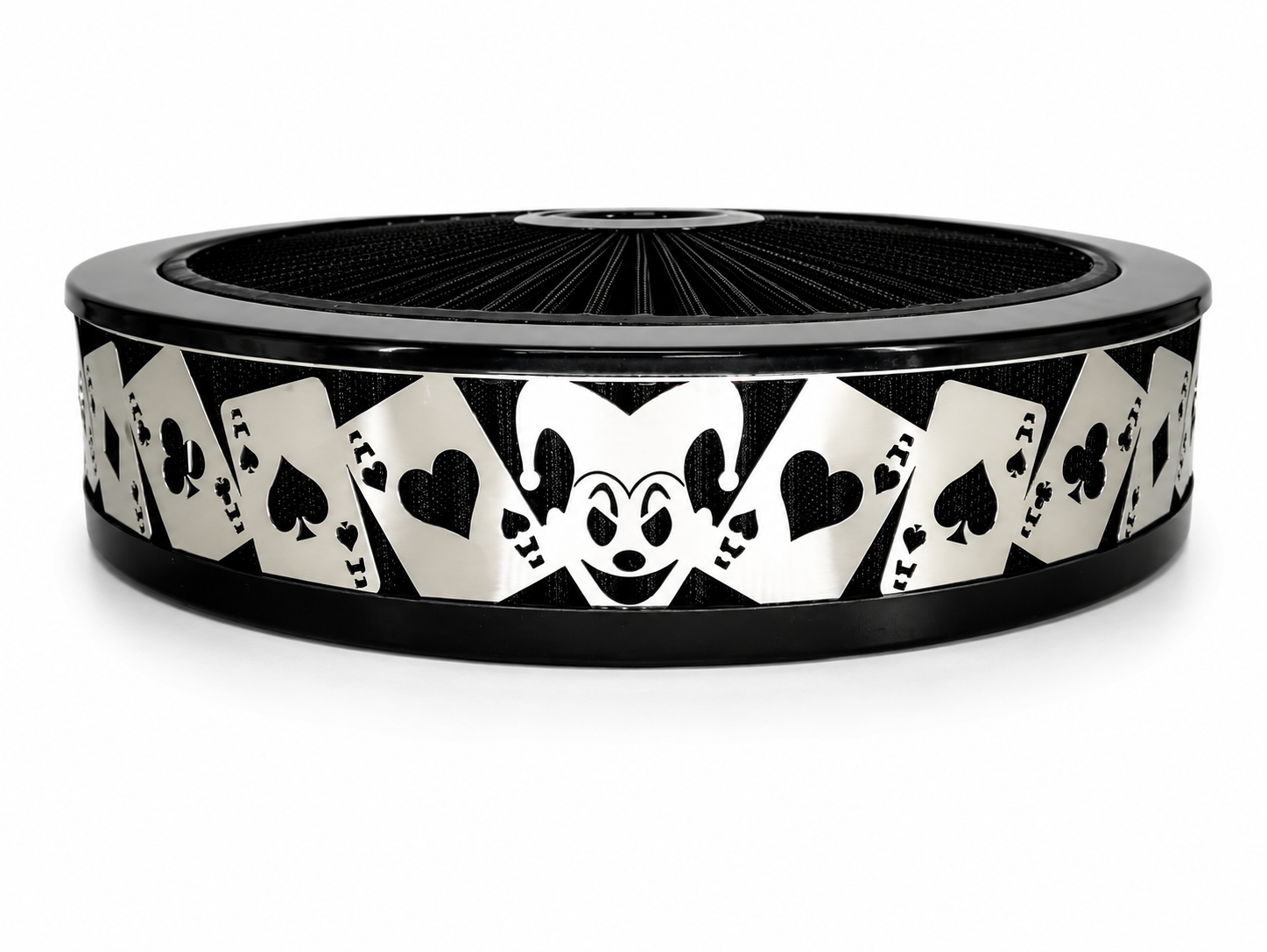Blingz Beauty Bandz Black Air Filter Assembly , Jokers Wild - 750016 - Granatelli Motor Sports