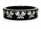 Blingz Beauty Bandz Black Air Filter Assembly , Skullz and Rods - 750017 - Granatelli Motor Sports