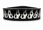 Blingz Beauty Bandz Black Air Filter Assembly , Flames - 750018 - Granatelli Motor Sports