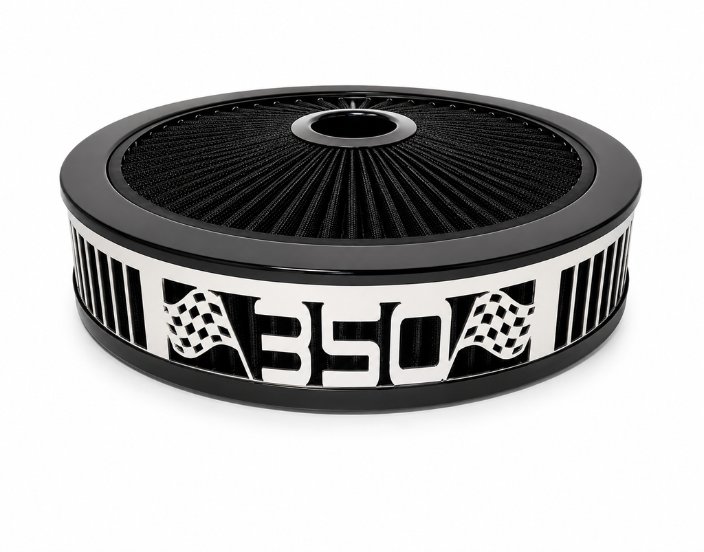 Blingz Beauty Bandz Black Air Filter Assembly , 350 - 750021 - Granatelli Motor Sports