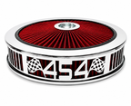 Blingz Beauty Bandz Red & Chrome Air Filter Assembly - 750050 - Granatelli Motor Sports