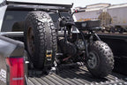 DV8 Offroad Truck Bed Universal Tire Carrier & Accessory Mount