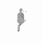 BRE Exhaust 96-00 Civic 1.6L Muffler Kit