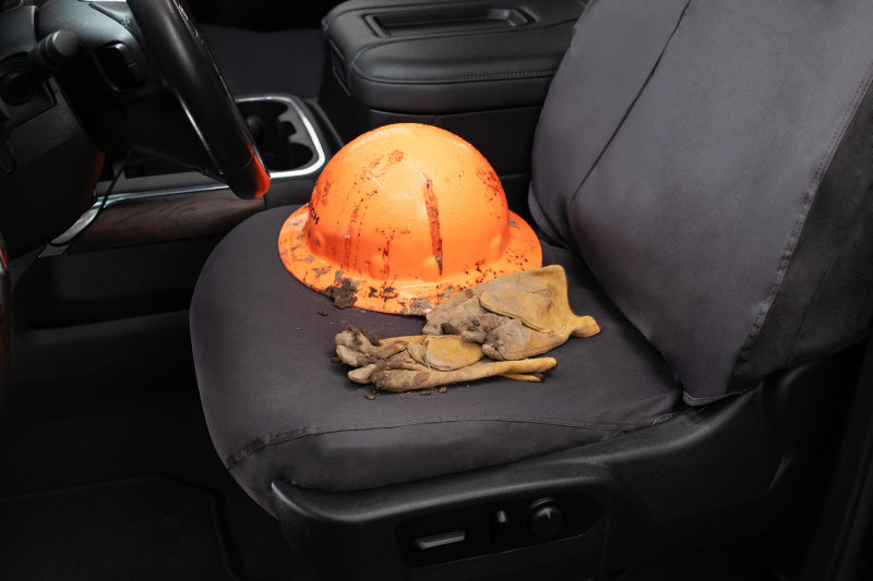 Covercraft 23-25 Chevrolet Colorado SeatSaver Custom Seat Cover - Polycotton Charcoal
