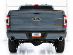AWE Tuning 2021+ Ford F150 Tremor w/ Bumper Cutouts 0FG Non-Resonated Cat-Back w/ Chrome Silver Tips