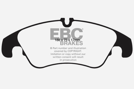 EBC 11 Audi A6 2.0 Turbo Ultimax2 Front Brake Pads