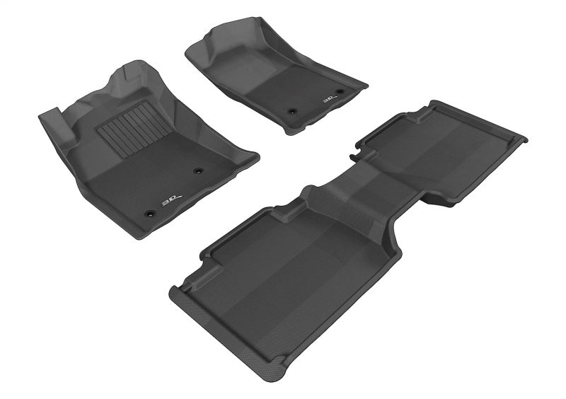 3D MAXpider 05-11 Toyota Tacoma Access Cab Kagu Black Full Set