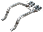 AWE Tuning 09-13 Chevrolet Corvette 6.2L Track Edition Axle-Back Exhaust w/ Chrome Silver Tips
